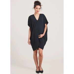 HATCH BLACK SLOUCH DRESS